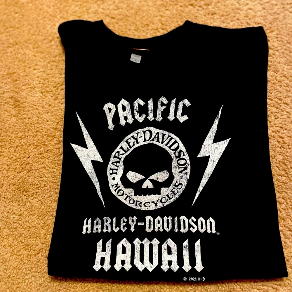 Mens Harley shirt soft cotton short sleeve